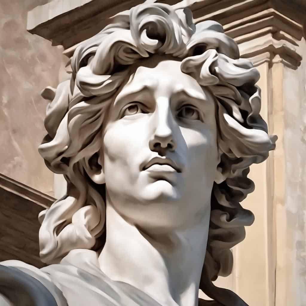 Ελληνική γλυπτική γυναίκας με κινηματογραφικό χαρακτήρα.